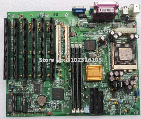 Industrial equipment board GITOX3 REV.A GITOX1-0 6*ISA 2*PCI slot