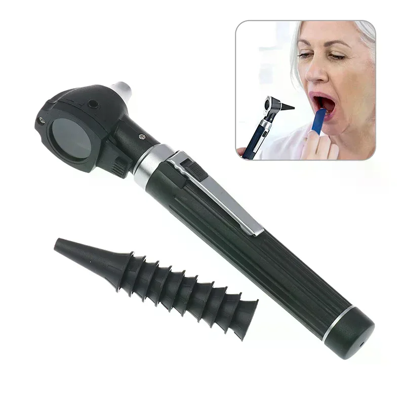 Otoscope - Ear Scope With Light, Ear Infection Detector, Ear Checker Kit With 3X Magnifier Lens
