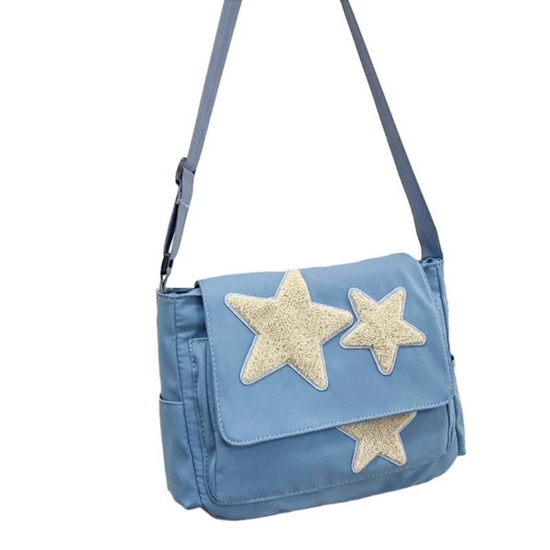 

Shoulder Bag with Star Pattern for Girl Versatile Large Capacity Bag