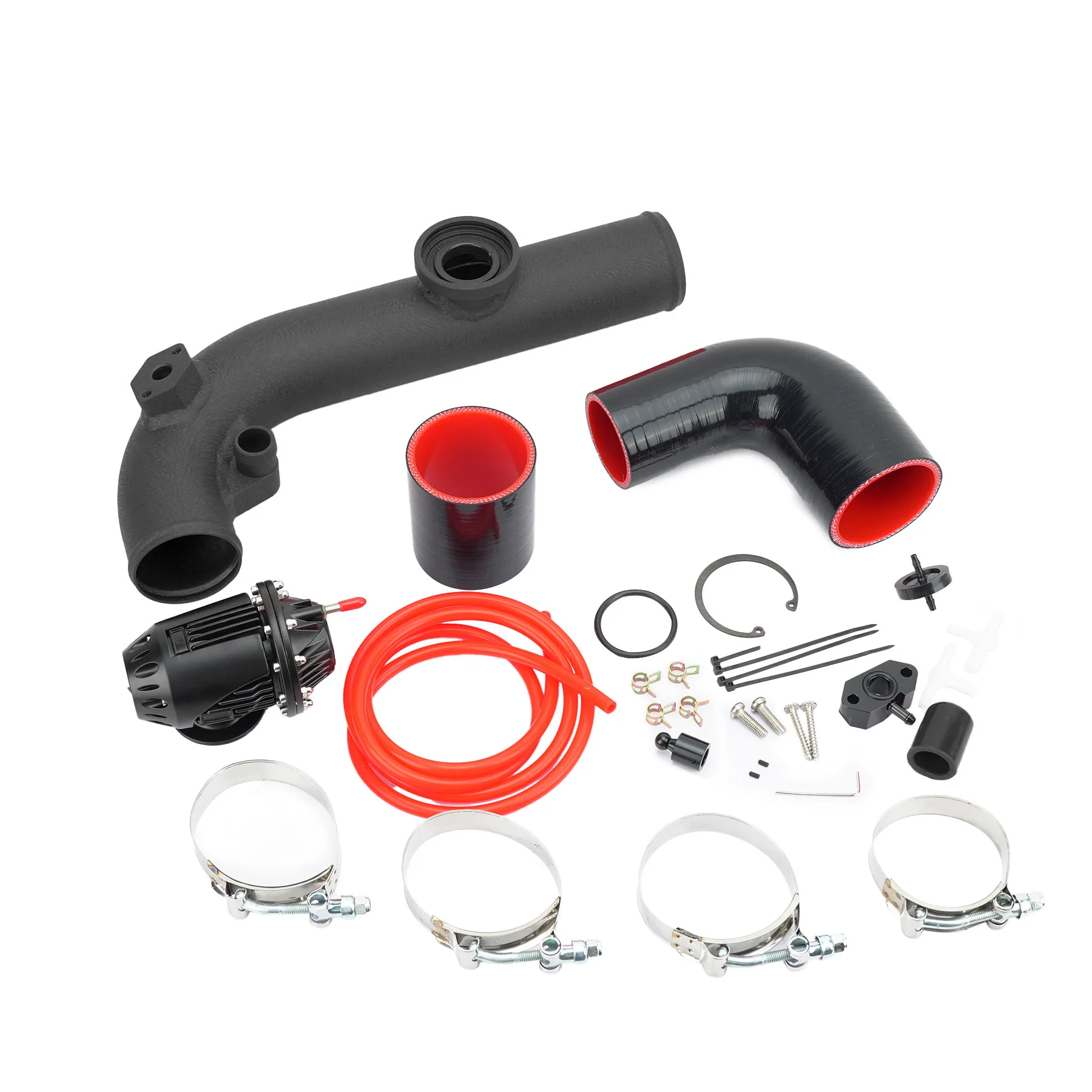 Intake Turbo Charge Pipe Kit with Pressure Relief Valve For