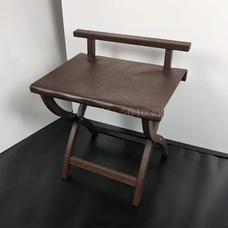 Hotel Luggage Rack Cabinet Upscale European Solid Wood Luggage Rack Folding Racks Home