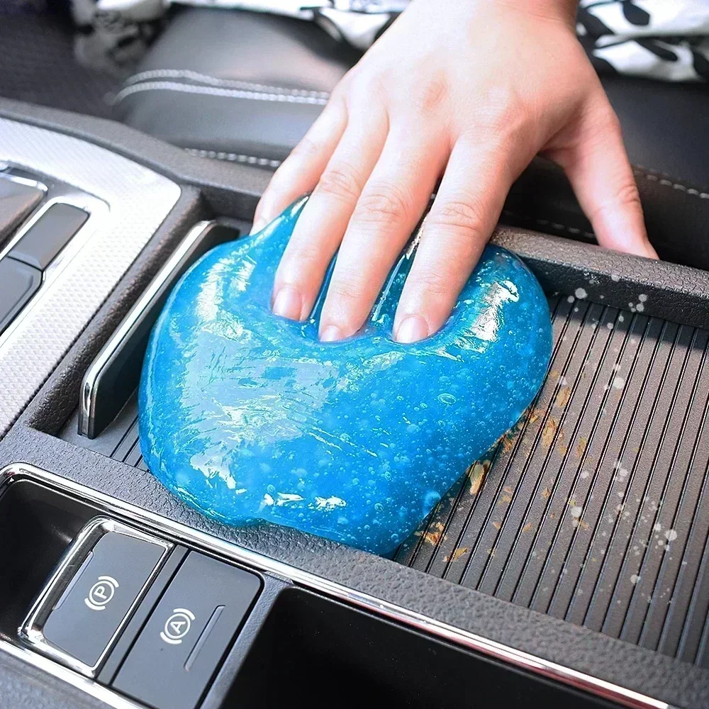 160g Car Cleaning Gel Car Detail Cleaning Soft Glue High Efficiency Dust Clean Magic Mud Universal Keyboard Desk Tool