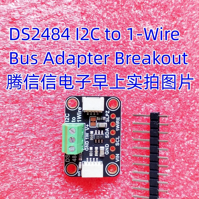 5976 DS2484 I2C to 1-Wire Bus Adapter Breakout - STEMMA QT / Qwiic JST SH 1mm 1