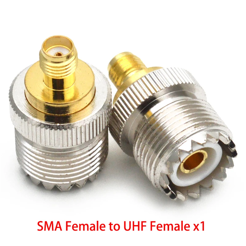 UHF to SMA RF Coaxial Adapter