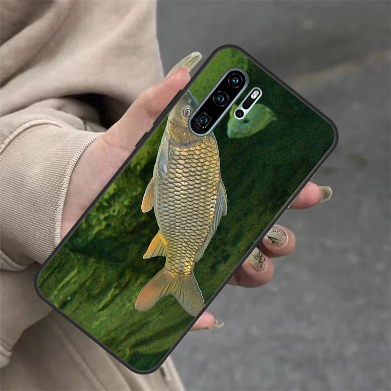 Carp Fish Fishing Phone Case for Huawei - Stylish Protective Cover