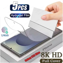 5PCS Soft Hydrogel Screen Protector Film Set - Galaxy S20 FE 5G (Soft Hydrogel Film)