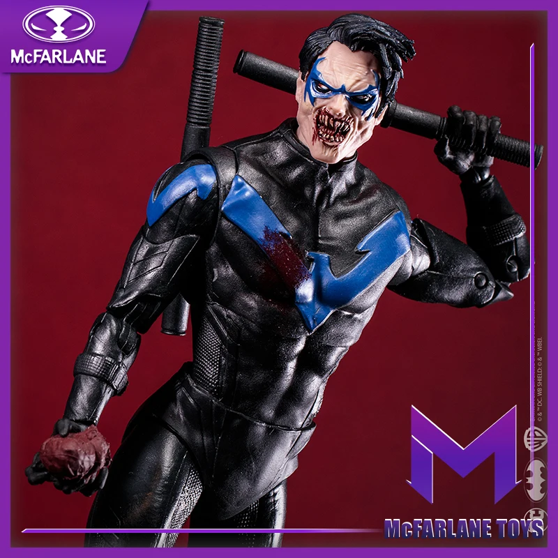 Mcfarlane Toys Dc Multiverse, Nightwing™Dc Vs Vampires™Regalo Giocattolo Figurina Action Figure Da 7 Pollici