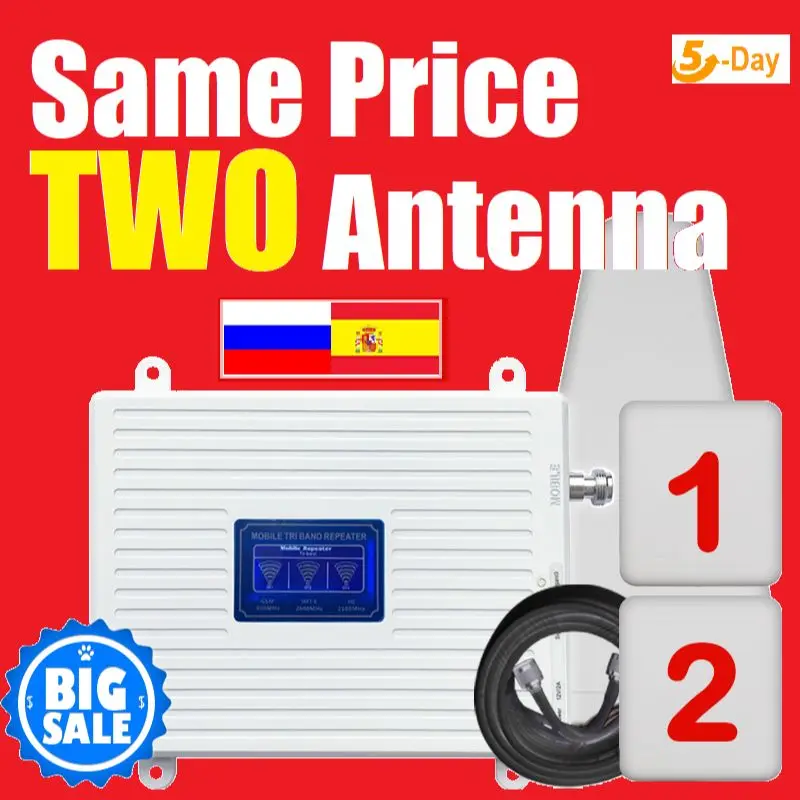 Russian Saudi Spain Warehouse 2g 3g 4g Signal Booster Amplifier