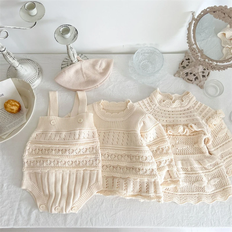 Soft Breathable Newborn Baby Knit 