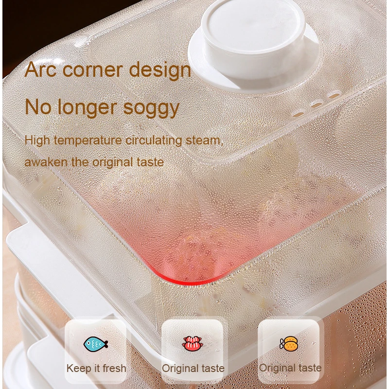 18L Electric Food Steamer Meal Warmer Multifunction Cooking Heater Pot Breakfast Machine Steamed Bun Seafood Cooker Eggs Poacher 6