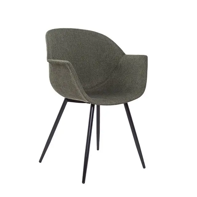 Modern Nordic Fabric Comfortable Coffee Accent Living Room Leisure Arm Chair