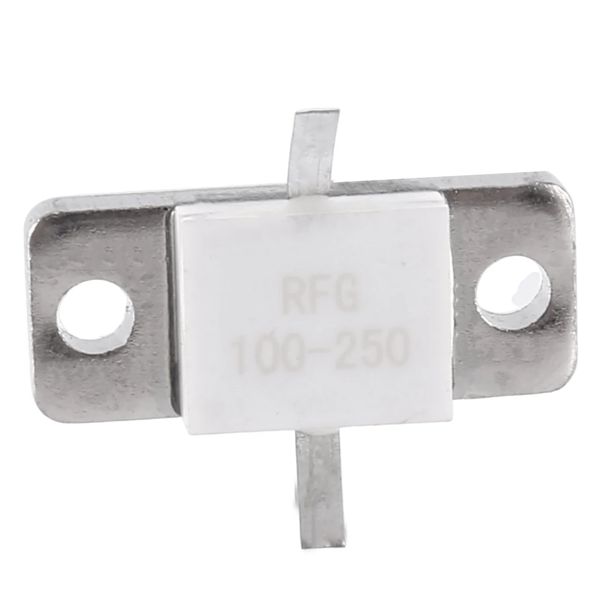 250Watts 100Ohms RESISTOR Flange MOUNT 250 WATT 100 OHMS Beryllium Oxide RFR 100-250