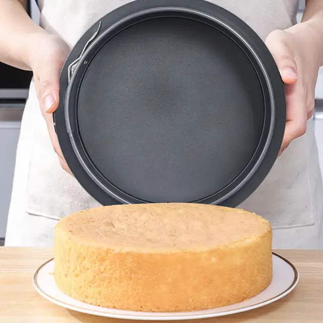 Professional Nonstick Springform Cake Pan with Removable Bottom for Home & Commercial Kitchen Baking, Oven Safe 5