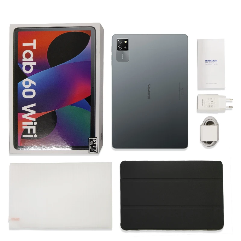 New Blackview Tab 60 WIFI Tablet 10.1Inch HD IPS Display Widevine L1 Android 14 12GB(4+8Expand) 128GB 5100mAh Battery PC Pad 6
