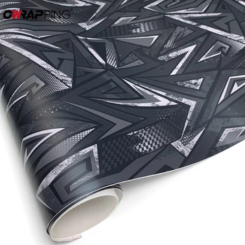 Pellicola Adesiva per Wrapping Auto, Carta Vinilica Camouflage per Moto, Adesivi per Veicoli, Accessori per Rivestimento Carrozzeria Auto
