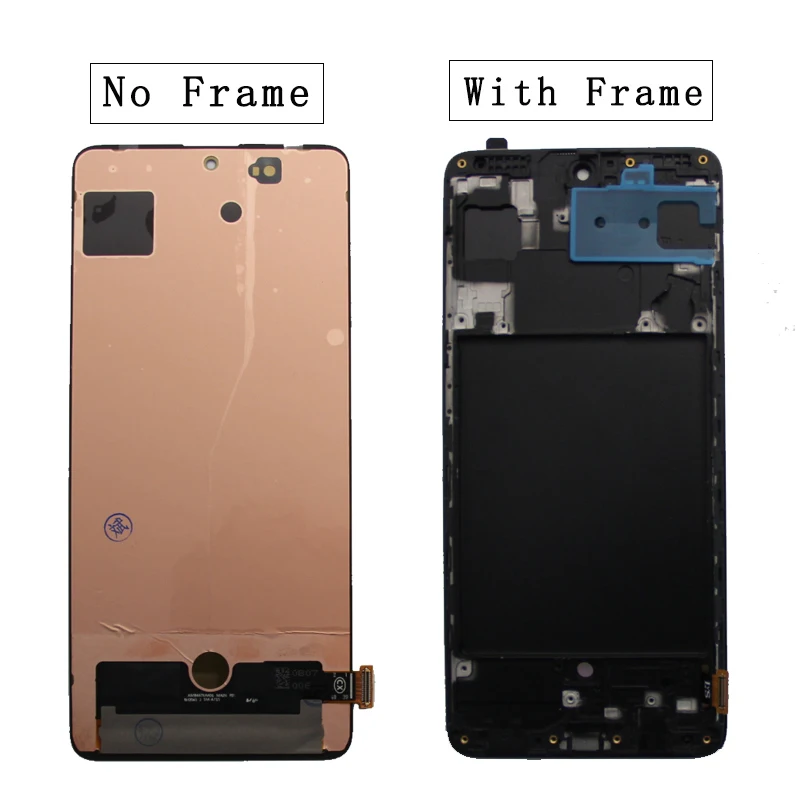 LCD originale al 6.7 per Samsung A71 Display LCD Touch Screen Digitizer Assembly LCD Super AMOLED per parte di ricambio SM-A715 A715F