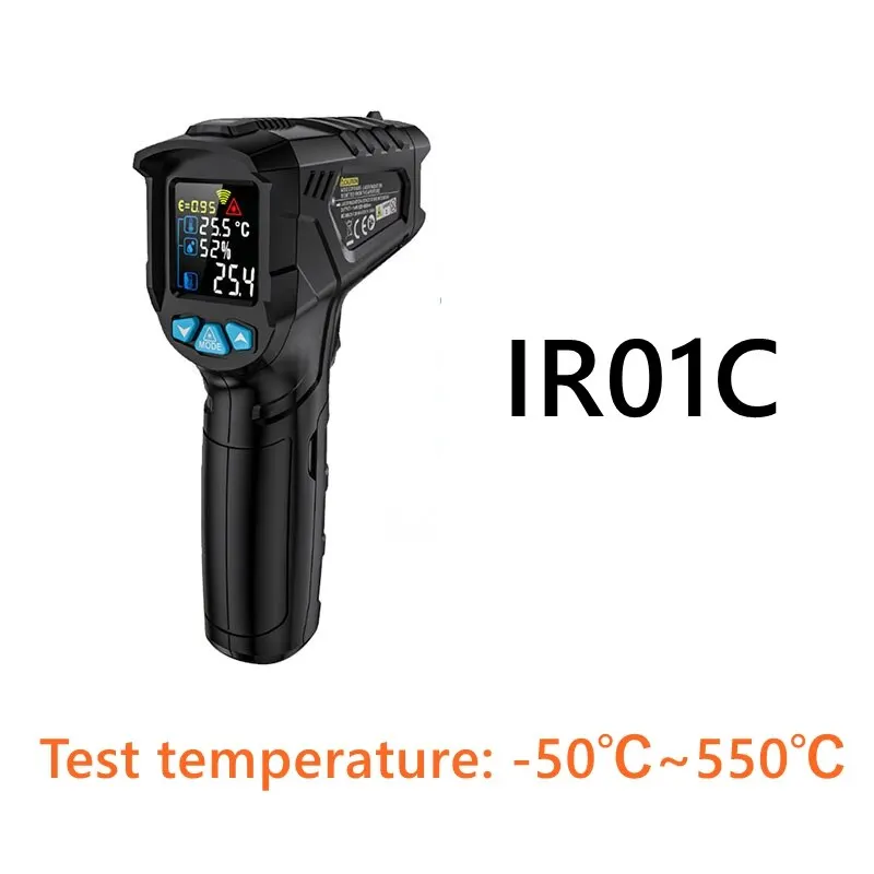 MESTEK Industrial Infrared Termometrs Digital High Precision Kitchen Home Temperature Sensor Multifunction Thermometer 1PC digital thermometer infrared thermometer temperature sensor