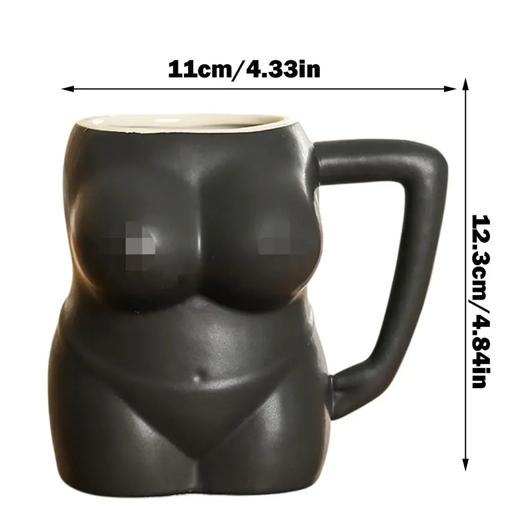 Creative Bikini Ceramic Cup Coffee Milk Cup Latte Coffee Mug Breakfast Mug Female Body Water Cup Body Shape Lovely Drinkware