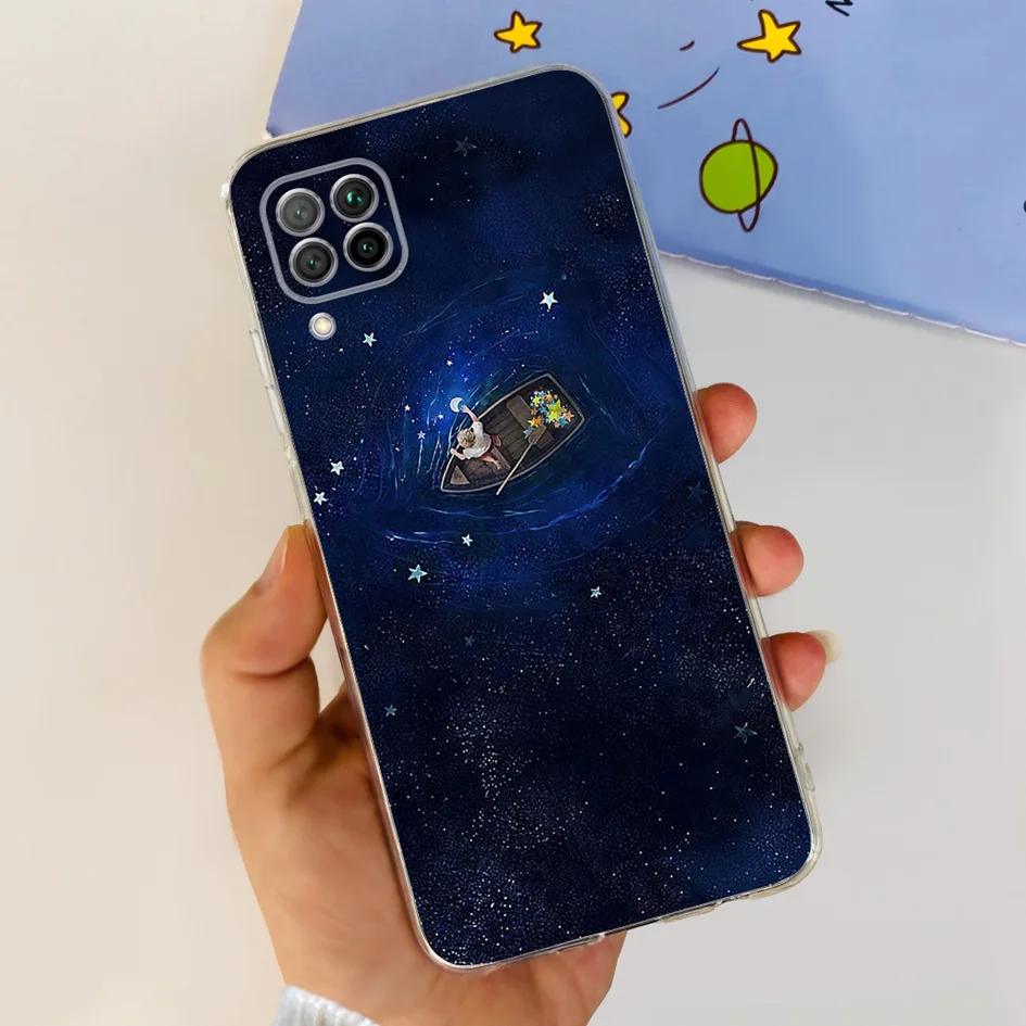 Lovely Astronaut Soft Clear Silicone Phone Case - Enhanced Design and Protection