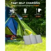 150W Peak Solar Generator with 30W Solar Panels, 111Wh Camping Portable Power Station with AC Power Outlet 3