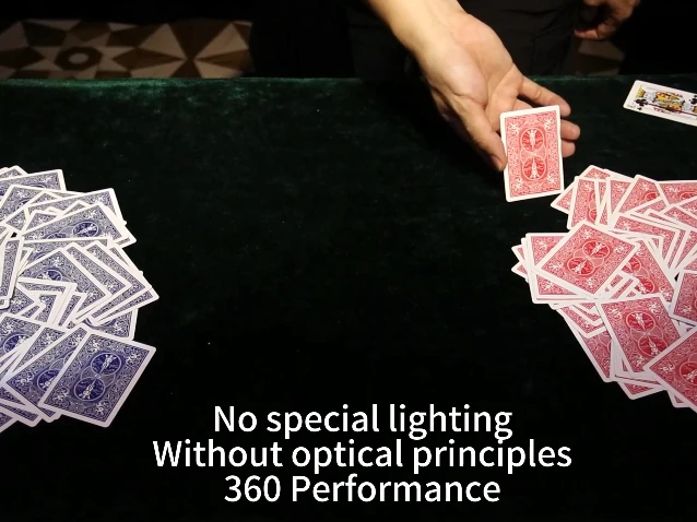 J.C 매직 포커 덱의 평행 우주 마술 트릭 기믹 클로즈업 마술 소품 마술사 일루전 스트리트 마기아 프로페셔널