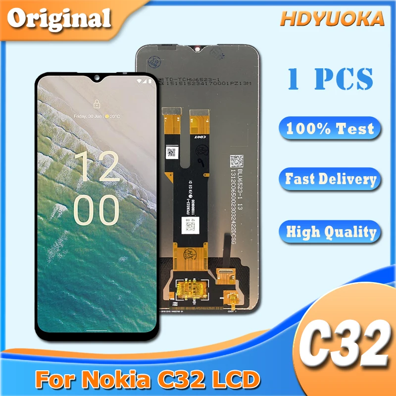 AMOLED 6.5'' LCD Screen Replacement with Touch Digitizer - 100% Tested
