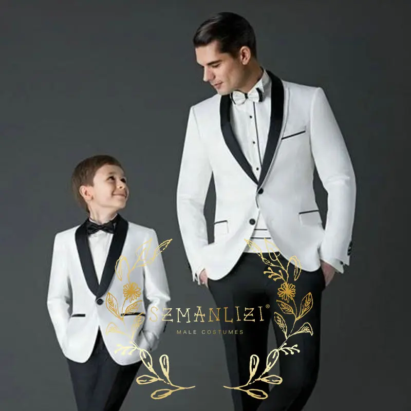 2023 New boys suits for weddings Children Suit White Kid Wedding Prom