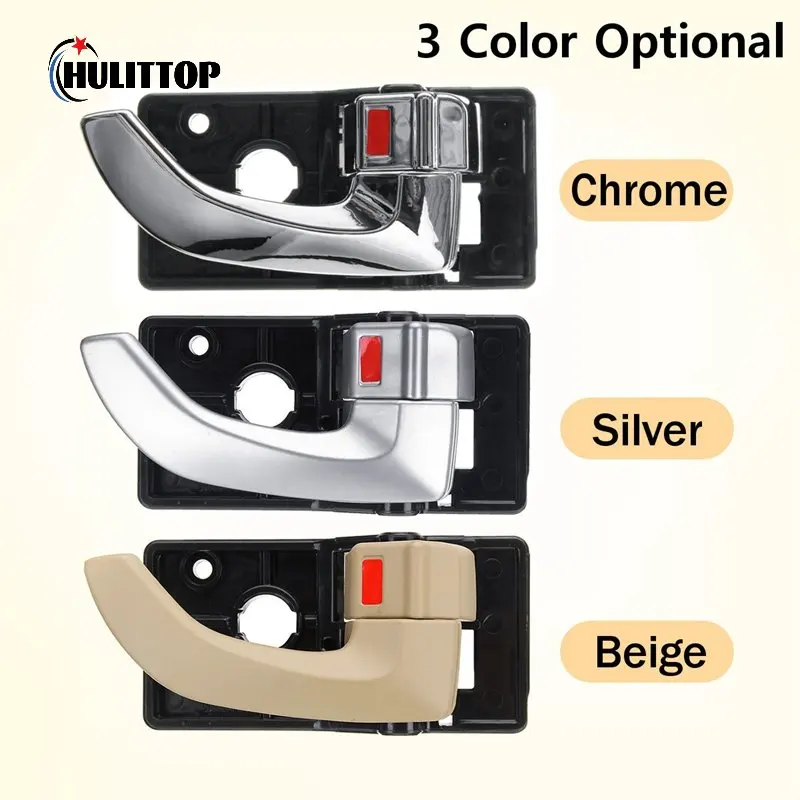 2/4Pcs Car Interior Inside Door Handle Left Right Replacement Set For Hyundai Tucson 2005 2006 2007 2008 2009 Car Accessories 2