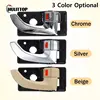 2/4Pcs Car Interior Inside Door Handle Left Right Replacement Set For Hyundai Tucson 2005 2006 2007 2008 2009 Car Accessories 2