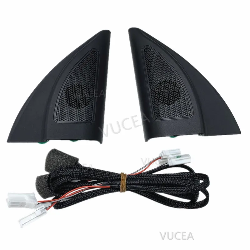 

For Accent Verna Solaris 20172018 2019 2020 Car Triangle Head Tweeter With Speaker Cable Package 87650H6020CA 87660H6020CA