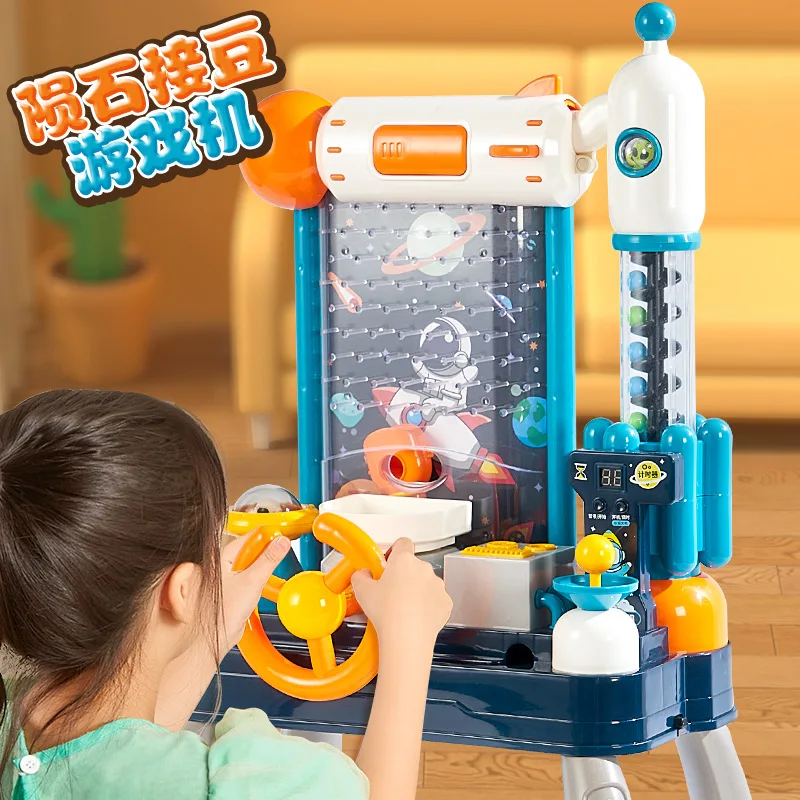 Children's catch peas the ball tabletop game machine interactive puzzle concentration training festival birthday Kid gift Toy 2