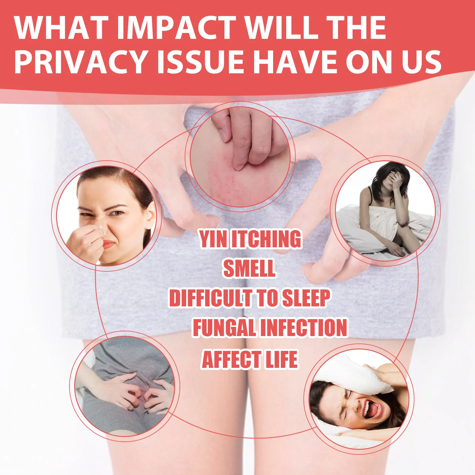 Private Antipruritic Cream Remove Odor Vaginitis Relief Redness Pain Genital Pruritus Dermatitis Vaginal Antibacterial Care 20g
