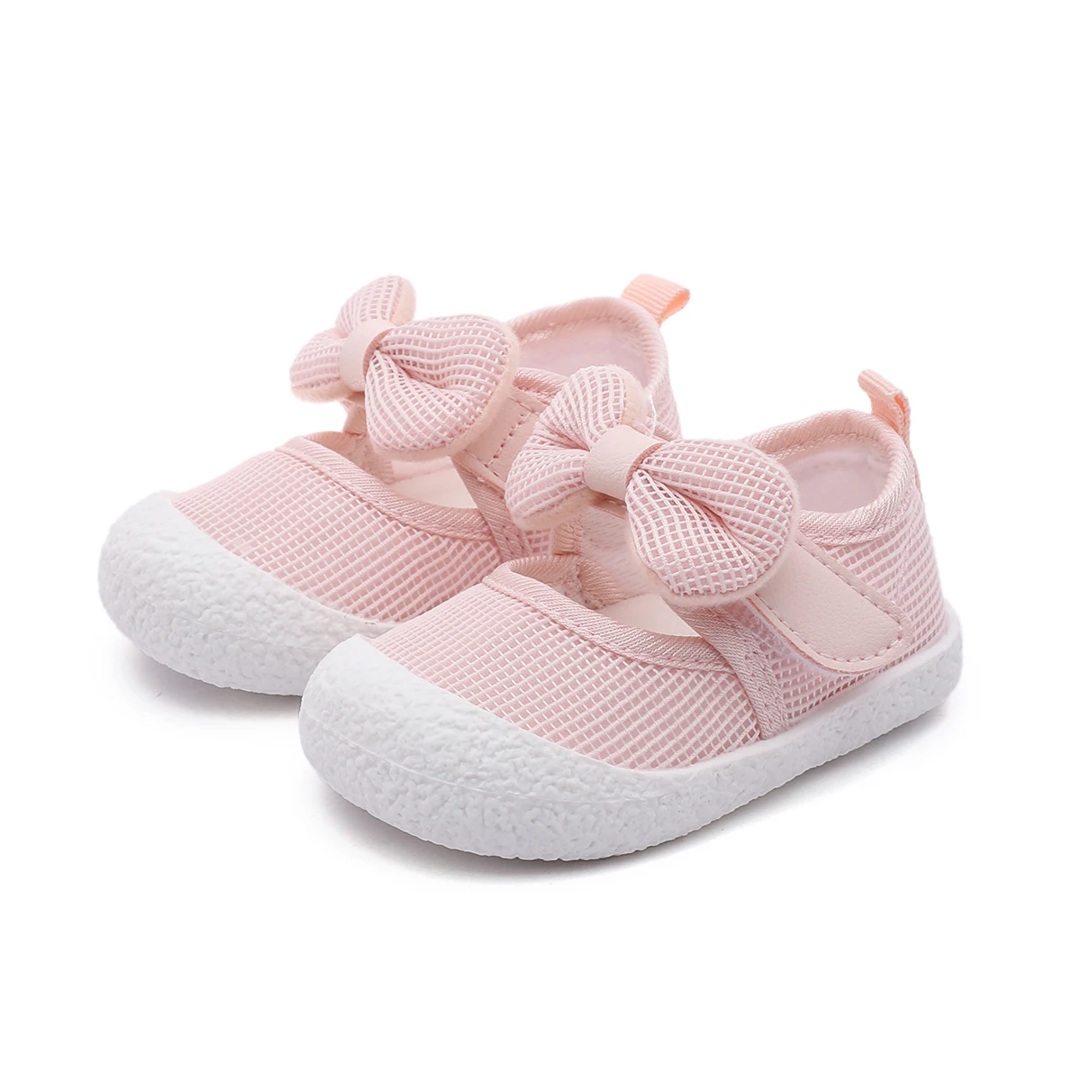 حذاء رياضي بعقدة على شكل فيونكة للفتيات الصغيرات م...