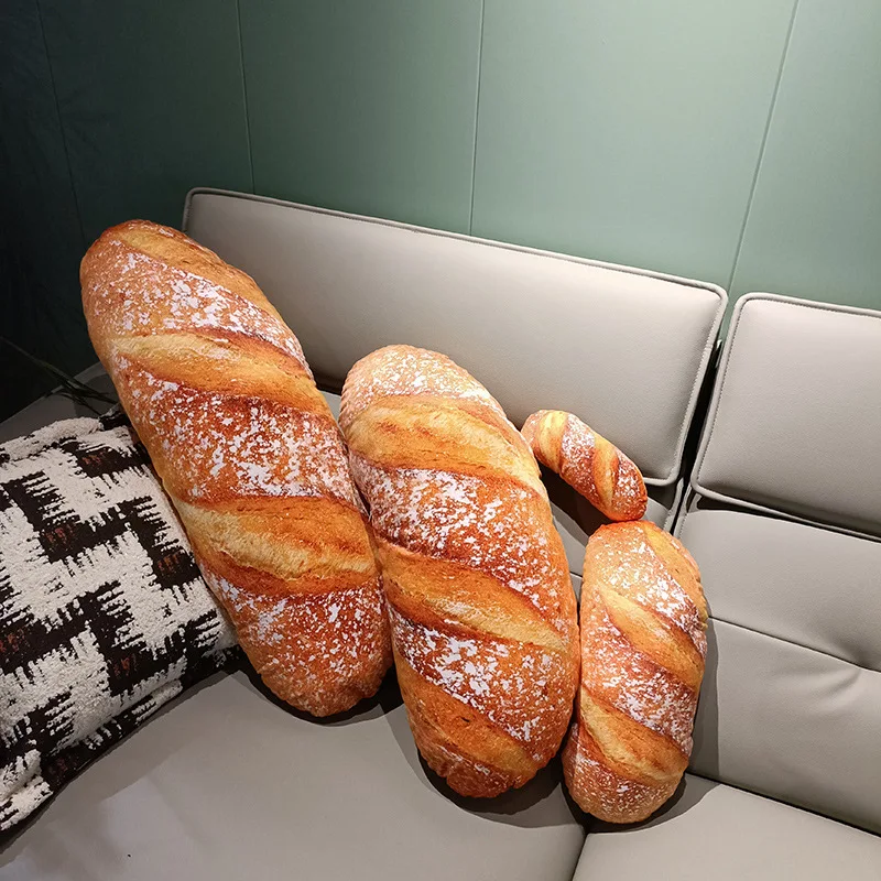 Plush Toys Giant Pillow Simulation Kawaii Big Bread Plush Pillow Doll Soft Cute Food Cushion Toys For Kids Children Birthday Christmas Gift