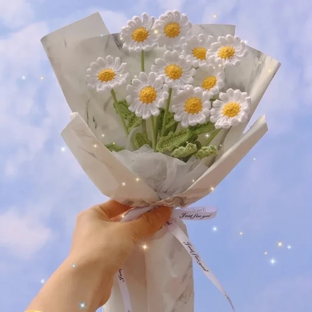 Artificial Daisy Flower Arrangements  Daisy Flowers Artificial Decor -  Artificial - Aliexpress