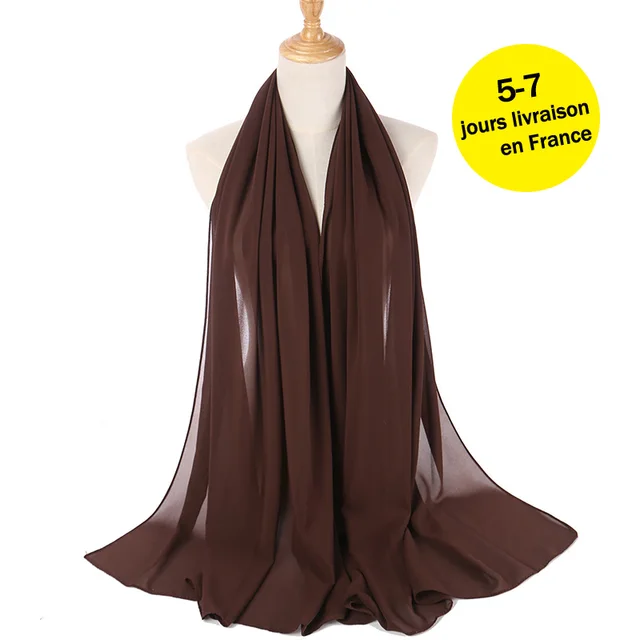 women plain bubble chiffon scarf hijab wrap printe solid color shawls headband women hijabs scarves/scarf 60 colors COLOR 36
