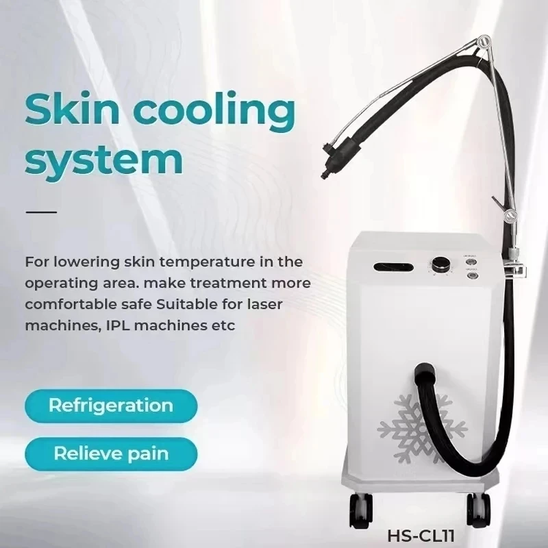

2024 New Popular Lcevind Skin Cooling Machine Designed To Alleviate Pain treatment DamageFor Cooling Therapy During Treatments