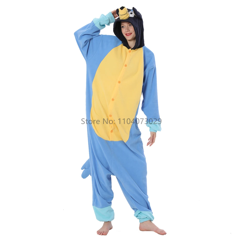 Onesieshow Animal Kigurumi Pyjamas Halloween Onesie Adult Kids Cartoon Dog Pajama Cosplay Party Women Men Homewear XXL
