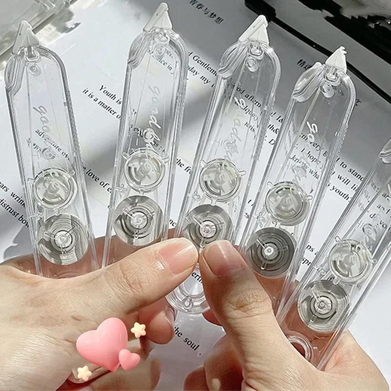 Transparent Correction Tape 5pcs/set Korean Fashion Stationery Back To School Student