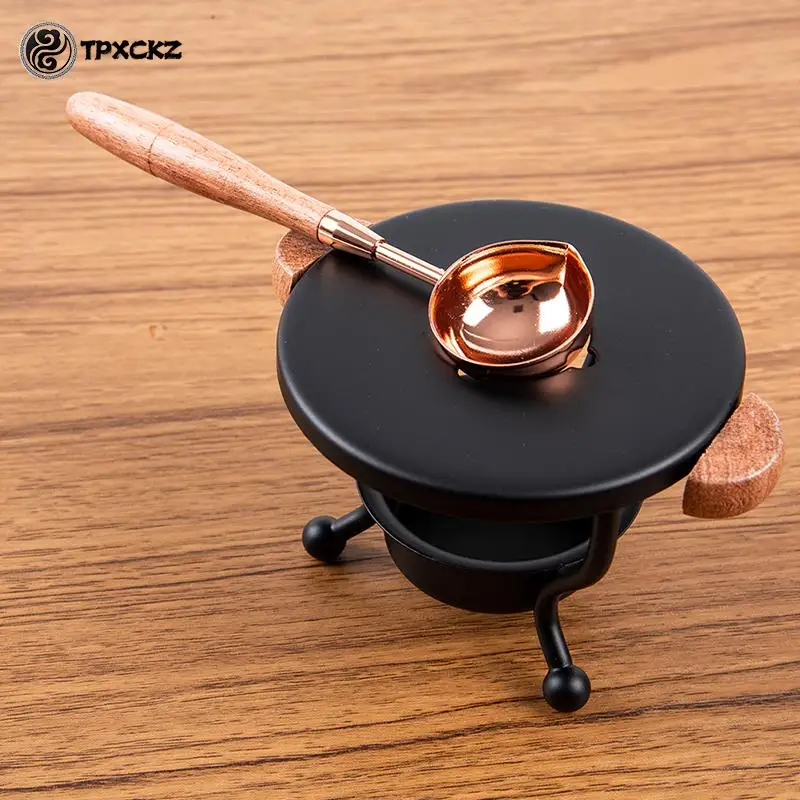 Candle Wax Making Stove Fire Paint Sealing Wax Tripod Wax Melting Wax