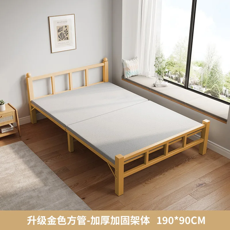 thumbnail image 1 of AOLIVIYA Cama sencilla para el hogar Cama plegable individual Extra 1,2 metros Reforzada Pausa para el almuerzo Cama pequeña Oficina para adultos Placa dura I, 1 of 4