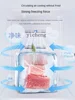 ZC Cross Double Open Four-Door Large Capacity Household Ultra-Thin Embedded Household Refrigerator 5
