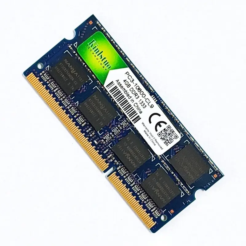 DDR3 4GB 1333MHz di memoria Del Computer Portatile ddr3 4GB 2RX8 PC3 1.5V 4GB 10600 Notebook memoria SODIMM 204PIN