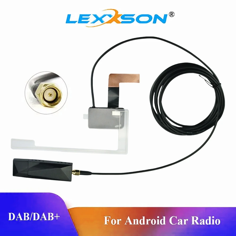 DAB Antenna Universal DAB + Antenna With USB Adapter Dongle For European Android Car Radio GPS DAB+ Stereo Receiver