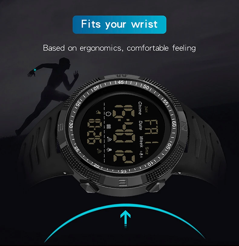 SANDA Brand Military Sport Watch