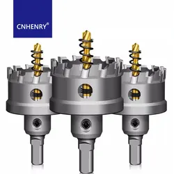Carbide Tipped Hole Cutter with Titanium - Plated Pilot Drill Bit - 12 mm
