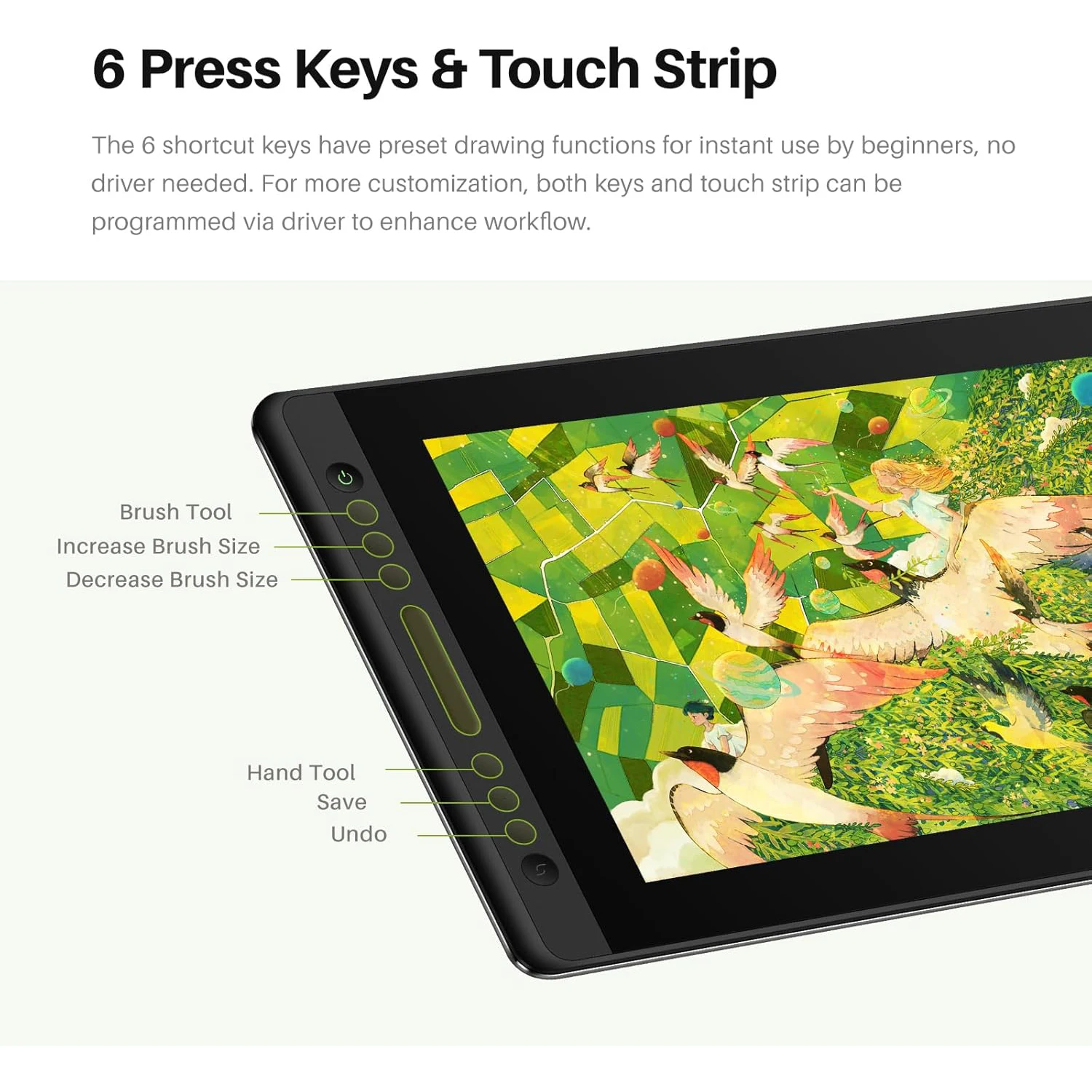 هويون كامفاس برو 16 تابلت رسم شاشة قلم