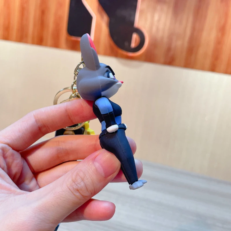 Zootopia Judy Hopps Nick Wild Cute Funny Keychains Cartoon llavero Disney  Metal 2021 New Bag Decor Car Accesories Decor Key Ring - AliExpress