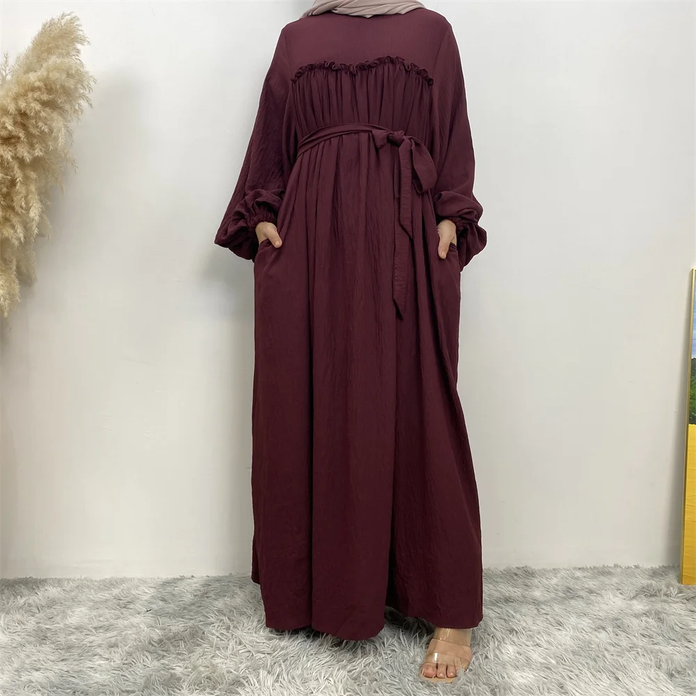 6694 Maroon dress