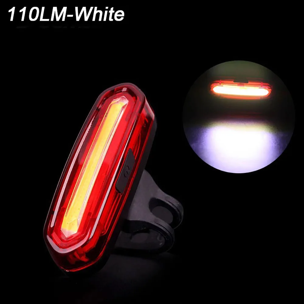 ตัวเลือกสินค้า ไฟท้ายจักรยาน LED สีแดง ชาร์จ USB ความปลอดภัยสูง
